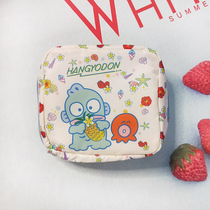 (Aunt towel bag) fish monster ugly fish big eye monster daily storage bag polyester cloth cartoon pattern