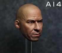 Spot 4 Crown 1 6 Soldier man model accessories A-14 Fast and furious Van Diessel head sculpture