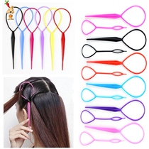 Children tie hair comb girl hair children small size braid hair braid hair device braid child pattern children pull