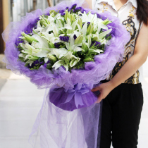 Perfume Bailie bouquet Hubei Xiangyang City Fan City District Xiangcheng Xiangzhou District Tongcheng Fresh flower shop Express delivery to the door