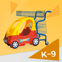 Childrens supermarket shopping trolley Household trolley Cartoon shopping cart cart Shopping cart Shopping mall childrens car