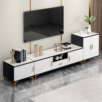 Light Extravagant TV Cabinet Modern Minima Small Family Style Living Room Glass Wall Cabinet Nordic Tea Table Combo Cabinet Home Lockers