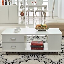 Yifei furniture simple modern coffee table living room simple coffee table special wooden rectangular assembly small tea table