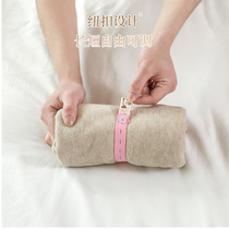 Lesbian Roll Sloth folding clothes Containing Separation T-Shirt Trousers Sweater Wardrobe Classified Finishing With Laminated Flap