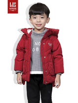  Webster childrens down jacket 2019 new childrens cute cartoon short baby thickened and warm 813532