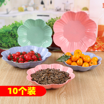 Fruit Pan Living Room Home Nordic Style Dry Fruit Pan Modern Minima Snacks Creative Tea Table Candy Melon Pan Large