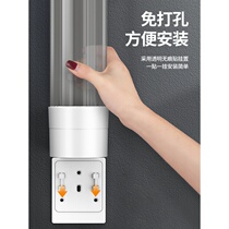  Wall-mounted storage Disposable cup hanger Automatic cup picker Paper cup holder Water cup creative storage household shelf