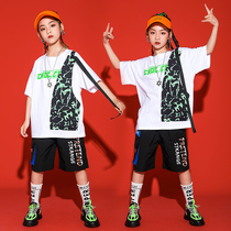 June 1 childrens performance clothing street dance tide dress hip hop boys clothing hiphop national tide suit girl jazz dance costume