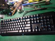 Razer Symphony version mechanical keyboard replacement shaft replacement lamp cleaning maintenance