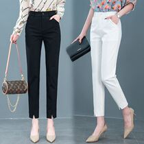 Xun Shike Cofy Fashion wears a dress pants childrens new spring and summer Western pants Leisure 100 hitch a slim open fork