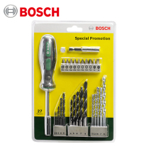 Bosch Bosch Drill Set 27 pieces Metal twist drill Impact masonry drill Woodworking drill bit head