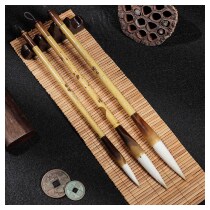Big name picks up Suzhou Hu pen (three pieces) cold classic high-end calligraphy Chinese painting brush