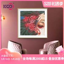 KS2020 new bedroom living room minimalist modern small meritocratic mandolo full embroidered diamond painting