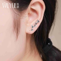 Sterling Silver Rose Earrings 2020 New Tide Retro Ear Ear Earrings Female Cold Wind 622