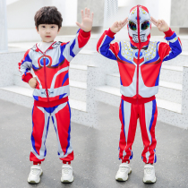 Altman clothes boy foreign gas transformation Tello cosplay childrens clothing childrens spring and autumn long sleeve autumn suit