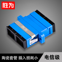 Shenghe Optical Fiber Connector Coupler sc-sc Fiber Patch Wire Joint Flange Plate Joints