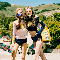 Sun Protection Diving Suit Woman Long Sleeve Swimsuit Korean Version Waterproof Mother Coat Snorkeling Surf Speed Dry Split Drifted Swimsuit