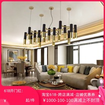 Nordic creative fashion restaurant bedroom living room lamp front decoration lamps American Villa postmodern light luxury chandelier