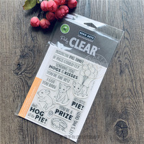 Hero Arts Pig County Fair Pig Import Transparent Seal