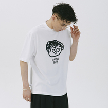SAMESAME Original silly boy Jane about 100 hitch short sleeve loose American personality round collar t Compassionate Lovers