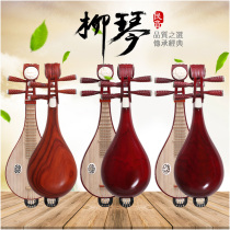 Old mahogany Rosewood Willow musical instrument adult children beginner grade examination performance Liuqin factory direct sales