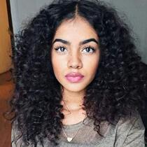 Black Afro Curly Wig Natural Hair Full Wigs For Black Women