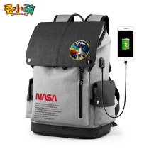  Douxiaomeng NASA co-branded cec backpack male European and American tide brand Space Agency astronaut backpack student school bag