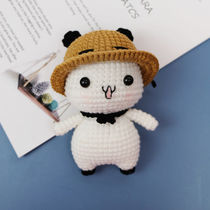  Hand Woven Diy Material Wrap Hair Line Doll Pendant Hook Knit Doll Gift to a man and woman friend