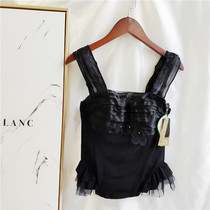 Hangtag 688 Yuan Shalian * Classic Series Mulberry Silk Body Body Cloth Shaped Black Slimming Corset