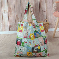 Shopping bag New Japanese fashion portable shoulder portable medium nylon supermarket foldable eco-friendly bag shopping bag