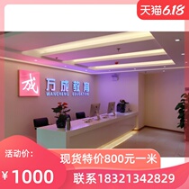  Shanghai Wuhan factory direct sales Kindergarten early education center front desk desk reception desk Training school front desk customization