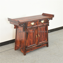 Mahogany furniture Laos big red rosewood Baogong cabinet Cochin Dalbergia porch cabinet Mahogany double cabinet Desk