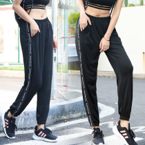 Yoga pants womens autumn thin loose closed sports pants quick-drying casual pants thin running fitness leg pants women