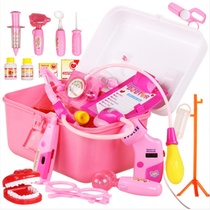 Childrens sound and light toy set simulation toolbox nurse Childrens House puzzle girl