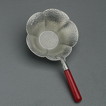 Cloisonne handmade tin tea leak tea filter creative Jade measuring kung fu tea set accessories tea filter filter filter