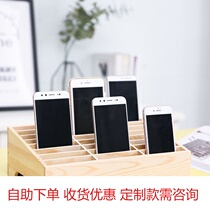 Classroom Classroom Desktop Mobile Phone Containing Box Office Conference New Products Practical Multi Plaid Steel Chemical Film Shell Shelve Shelf