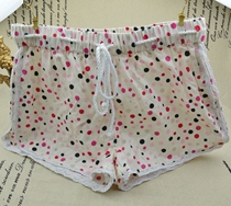 (Clearance does not return or change) cotton beach pants comfortable seaside vacation sunscreen pants home loose shorts home