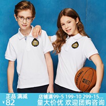 Eaton Gide school uniform British childrens clothing childrens cotton short sleeve T-shirt male childrens summer polo shirt 09T122