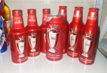  BUDWEISER BUDWEISER aluminum bottle Premier League Barclays Cup Limited edition Budweiser beer aluminum bottle Premier League