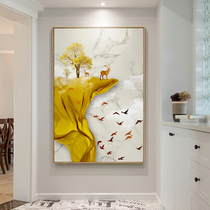 5d Diamond painting full of diamond embroidery fortune tree elk vertical version of the drill cross stitch 2019 new living room porch corridor