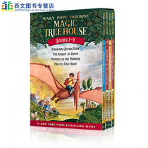 Genuine Magic Tree House Magic Tree House1-4 a full set of American primary and secondary school reading books single Adventure science encyclopedia chapter Bridge book 6-12 year old novel Magi