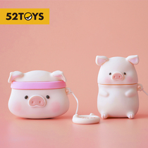 (52TOYS)LULU Pig series Airpods1 2 pro headphones Protective case trend cute girls gifts