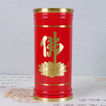 Pure bronze incense cylinder Home equipped fragrant Buddhist temple Guanyin Caixiong Fragrant Bamboo Sticks of incense and scents of scents of scents of flowers and scents