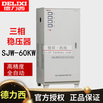Delixi three-phase regulator SJW-60000W 60KW AC 380V 60KVA automatic high precision copper