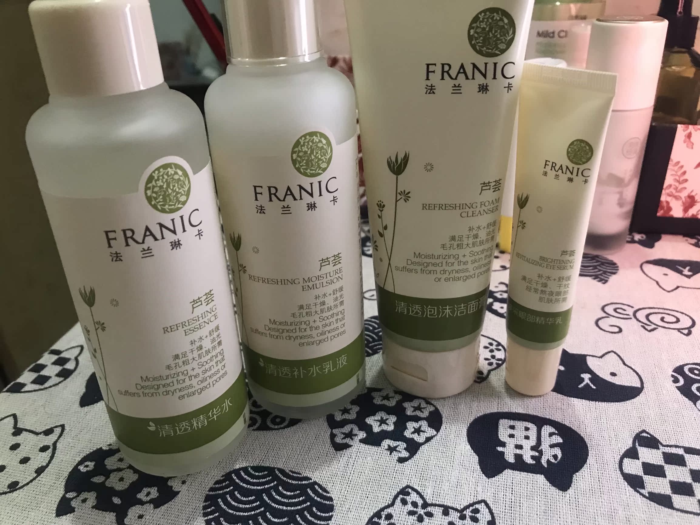 法兰琳卡化妆品怎么样好用吗，法兰琳卡化妆品多少钱一套