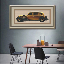 ABV cross stitch 2019 new small simple novice classical retro European style American nostalgic car classic car