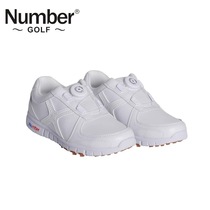 Number childrens golf shoes mens and womens waterproof breathable youth sports shoes rotating laces