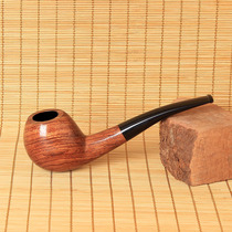 NewBee Pear Wood Pipe Introduction Pipe Pipe Small Beef Pipe with 9mm Filter Core Set into Ten Sets