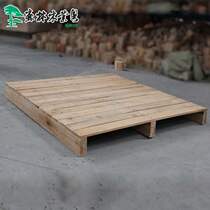 Customized brand new solid wood forklift catwalk heavy shelf warehouse logistics ground pile wood frame moisture proof mat wooden pallet