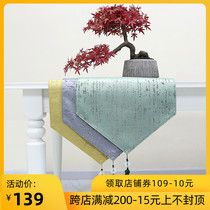 Table flag American light luxury European high-end luxury living room Nordic dining table fabric rectangular coffee table tablecloth custom